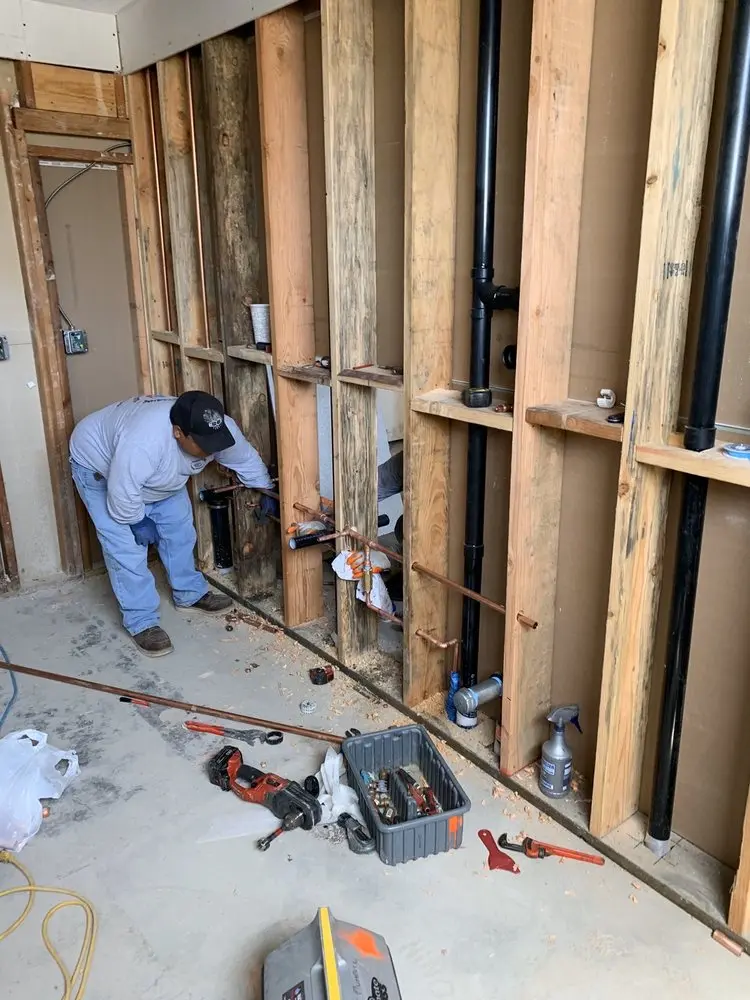 Commercial rough-in plumbing for Gas Line Repair in Hampton Park